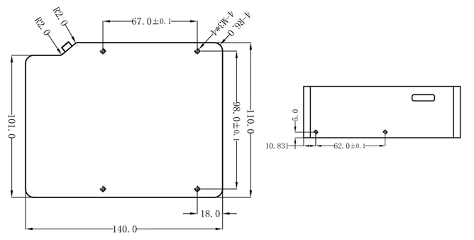 Mounting Hole Configuration